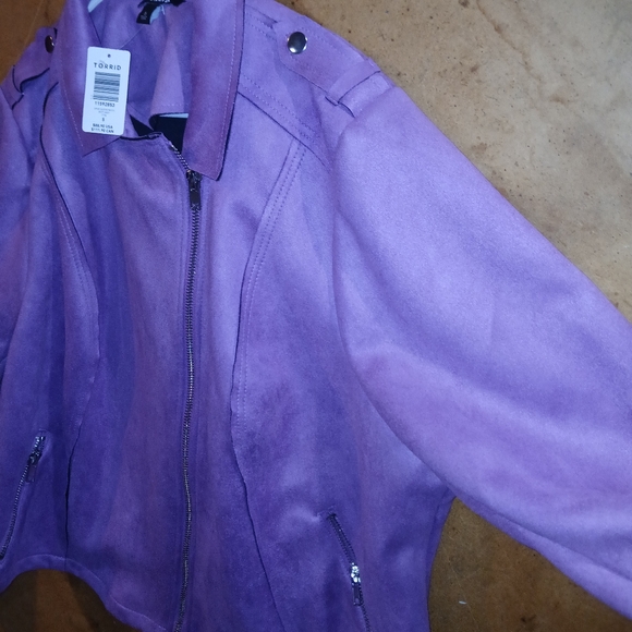 Suede Moto Jacket - Picture 6 of 10